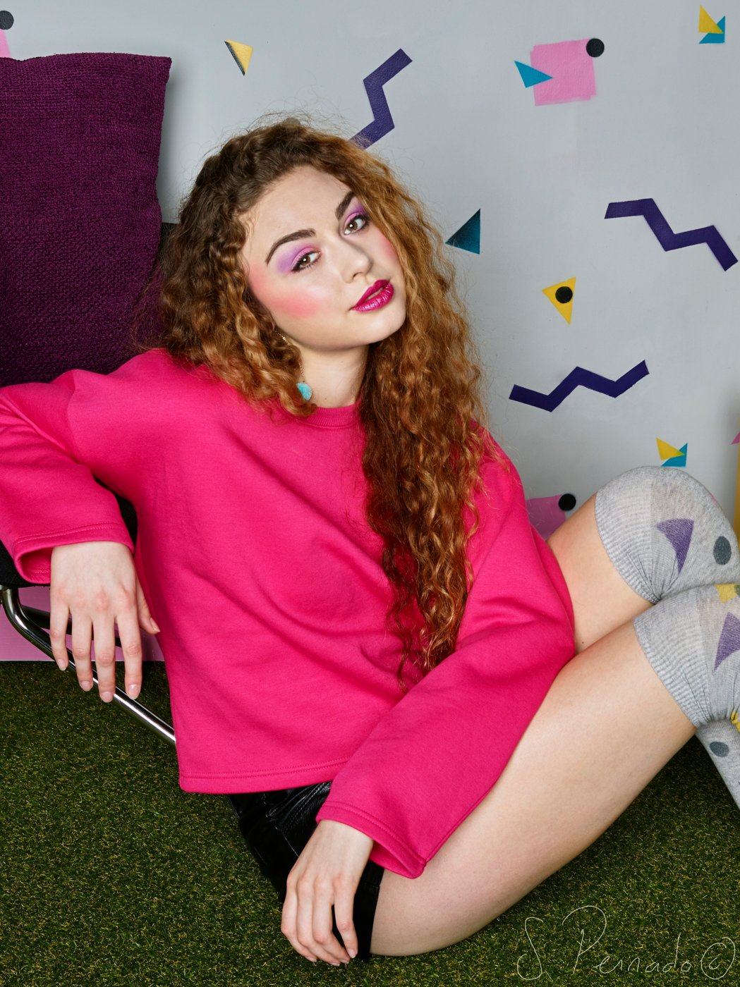 1980s inspired shoot - Makeup Artist | Szandra Tóth